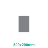 Grey Durable Sign Frame, 300 x 200 mm, Aluminium Extrusion with Steel End Caps by 67, a Sturdy and Versatile Frame Suitable for Indoor and Outdoor Use, Ideal for Displaying Custom Inserts Securely.
