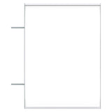67 Brand Sign Frame, 420 x 300 mm Double-sided Wall Mounted, Powder Coated, Custom Lengths Available, for Indoor or Outdoor Use, Featuring a Sleek Frame Design with Masonry Screws and Plugs, Ideal for Personalised Sign Display.