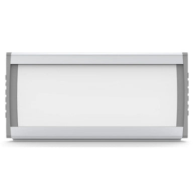 Sign Frame (50 x 100 mm) SF0510, Sleek Modern White Sign Frame for Advertising or Informational Signage.