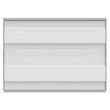 67 Brand Sign Frame (600 x 700 mm), a Durable Sign Frame Made of Aluminium Extrusion with Steel End Caps, Shown in a Sleek Design, Ideal for Indoor and Outdoor Use with Custom Insert Options.