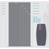 Sign Frame (800 × 1800mm – Double Sided – Standing)