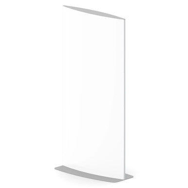 Sign Frame, 900 x 1800 mm Double-sided Standing Sign Frame with Sleek White Design for Indoor or Outdoor Advertising Display.