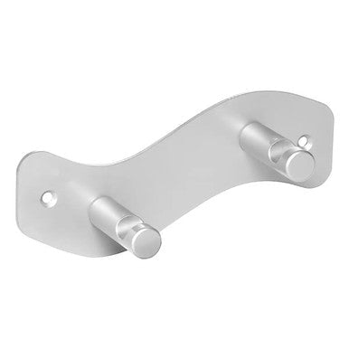 Silver Wall Mounted Jacket Hook Hanger