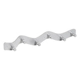 Silver Wall Mounted Jacket Hook Hanger