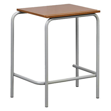 Single School Desk in Supawood 550mm Wide