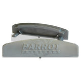 Single Sided Sign Frame End Cap (80 mm) SF8001, Plastic End Cap for Sign Frames with the Brand Name 'Rarrort Produc' Embossed.