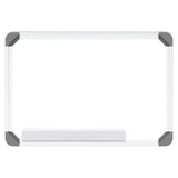 Slimline Non-Magnetic Whiteboard (300*450mm)