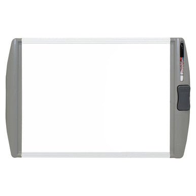 Slimline Non-Magnetic Whiteboard (600 × 450mm – Retail)