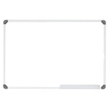 Slimline Non-Magnetic Whiteboard (900 × 900mm)
