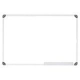 Slimline Non - Magnetic Whiteboard (900*900mm) - Additional View 3