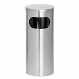Solid Ashtray and Litter Bin Closed Lid