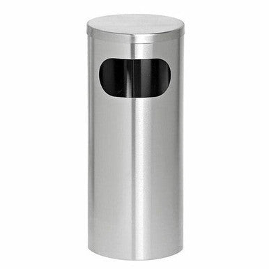 Solid Ashtray and Litter Bin Closed Lid