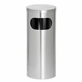 Solid Ashtray and Litter Bin Closed Lid