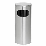 Solid Ashtray and Litter Bin Closed Lid