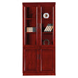 Somerset Two Door Glass Wall Unit