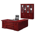 Sovereign Executive Office Desk – Mahogany Veneer