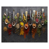 Decorative Glass Wall Tile (898 x 700 X 6mm) Spices