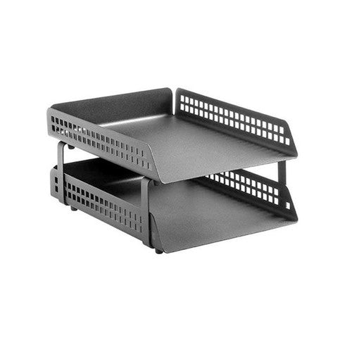 Square Punch Set Letter Tray 2 Tier