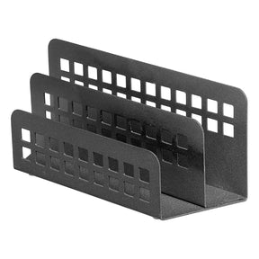 Square Punch Steel Letter Holder