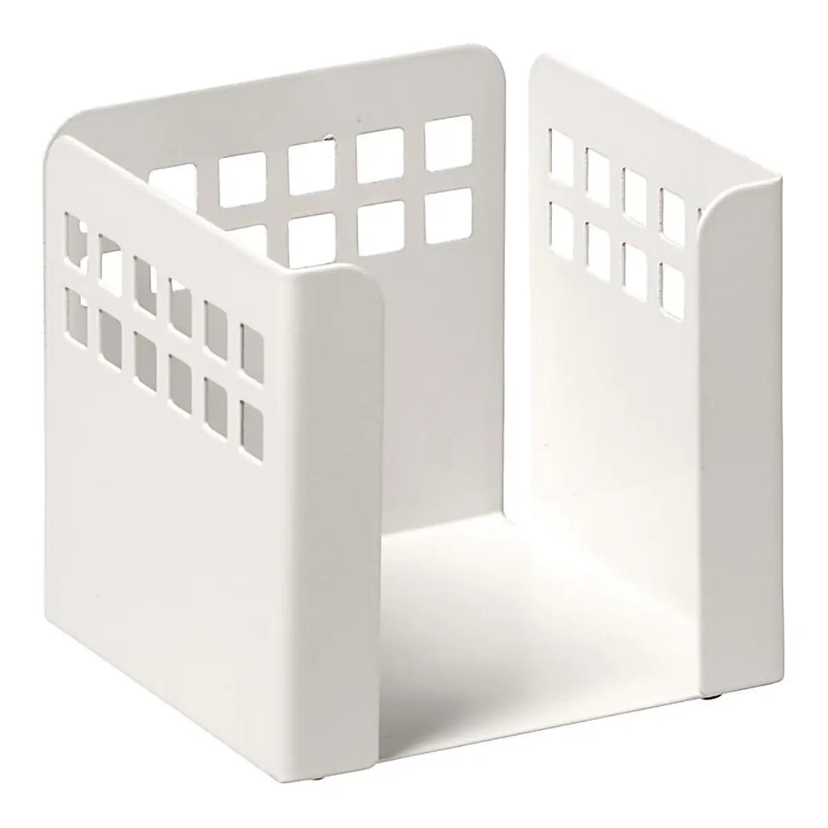 Square Punch Steel Paper Cube Holder