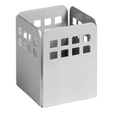 Square Punch Steel Pencil Cup