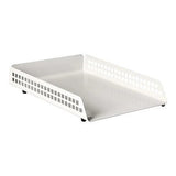 Square Punch Steel Single Letter Tray