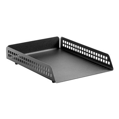 Square Punch Steel Single Letter Tray