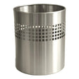 Square Punch Steel Waste Paper Bin