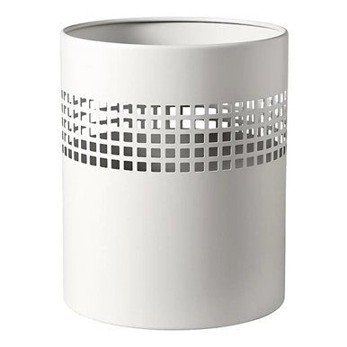 Square Punch Steel Waste Paper Bin