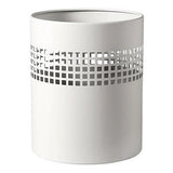 Square Punch Steel Waste Paper Bin