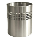 Square Punch Steel Waste Paper Bin