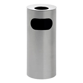 Stainless Steel Solid Standing Ashtray Litter Bin
