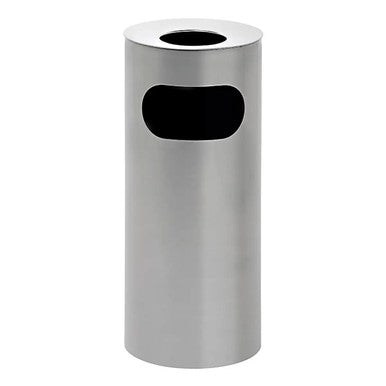 Stainless Steel Solid Standing Ashtray Litter Bin