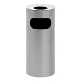 Stainless Steel Solid Standing Ashtray Litter Bin