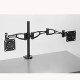 Static Dual Monitor Desktop Mount