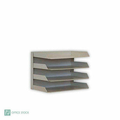Steel Four Letter Tray - Additional View 2