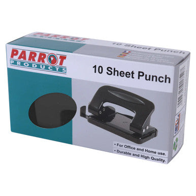 Steel Hole Punch (10 Sheets - Black)