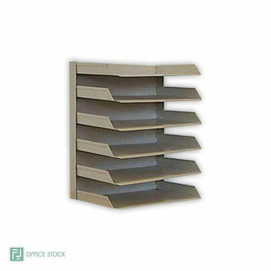 Steel Six Letter Tray - Additional View 2