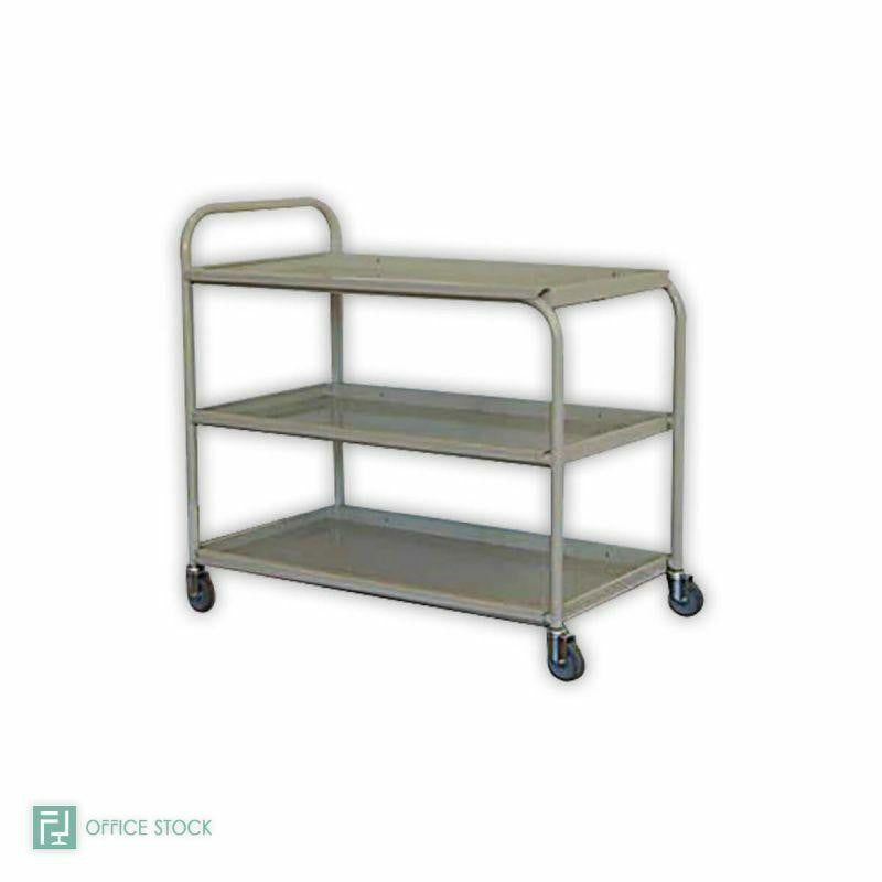 Steel Three Tier Tea Trolley [Office Stock]