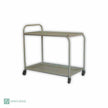 Steel Two Tier Tea Trolley [Office Stock]