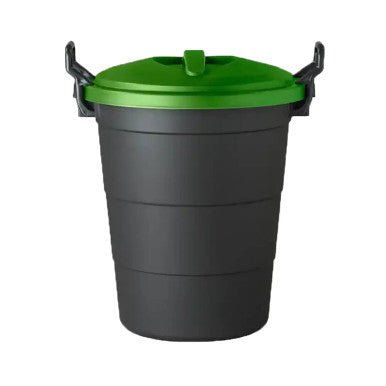 Street Smart 75L Dust Bin – Green Lid
