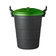 Street Smart 75L Dust Bin – Green Lid