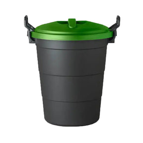 Street Smart 75L Dust Bin – Green Lid