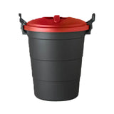 Street Smart 75L Dust Bin – Red Lid