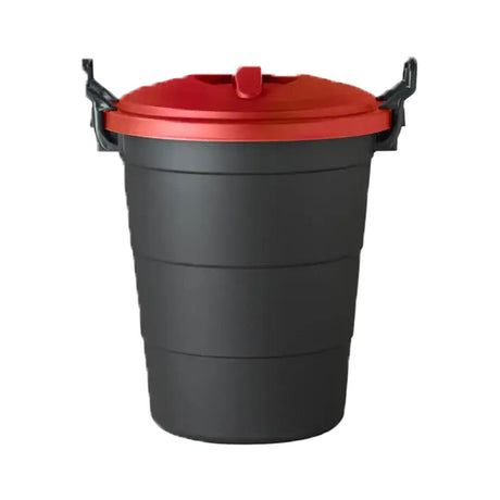 Street Smart 75L Dust Bin – Red Lid
