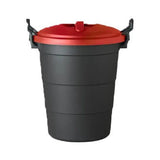 Street Smart 75L Dust Bin – Red Lid