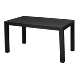 Studio Black Six Seater Dining Table