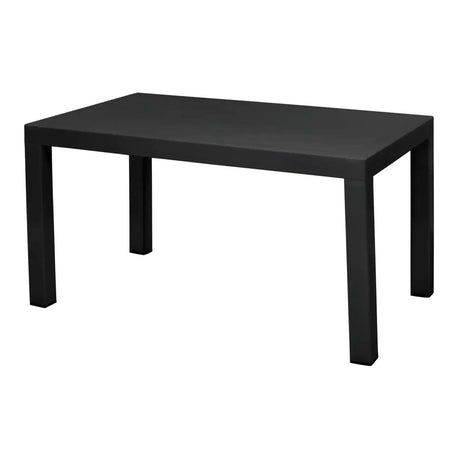 Studio Black Six Seater Dining Table