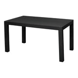 Studio Black Six Seater Dining Table