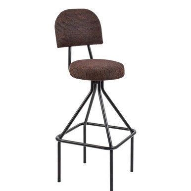 Swivel Barstool with Backrest | Hospitality Furniture | Office Stock